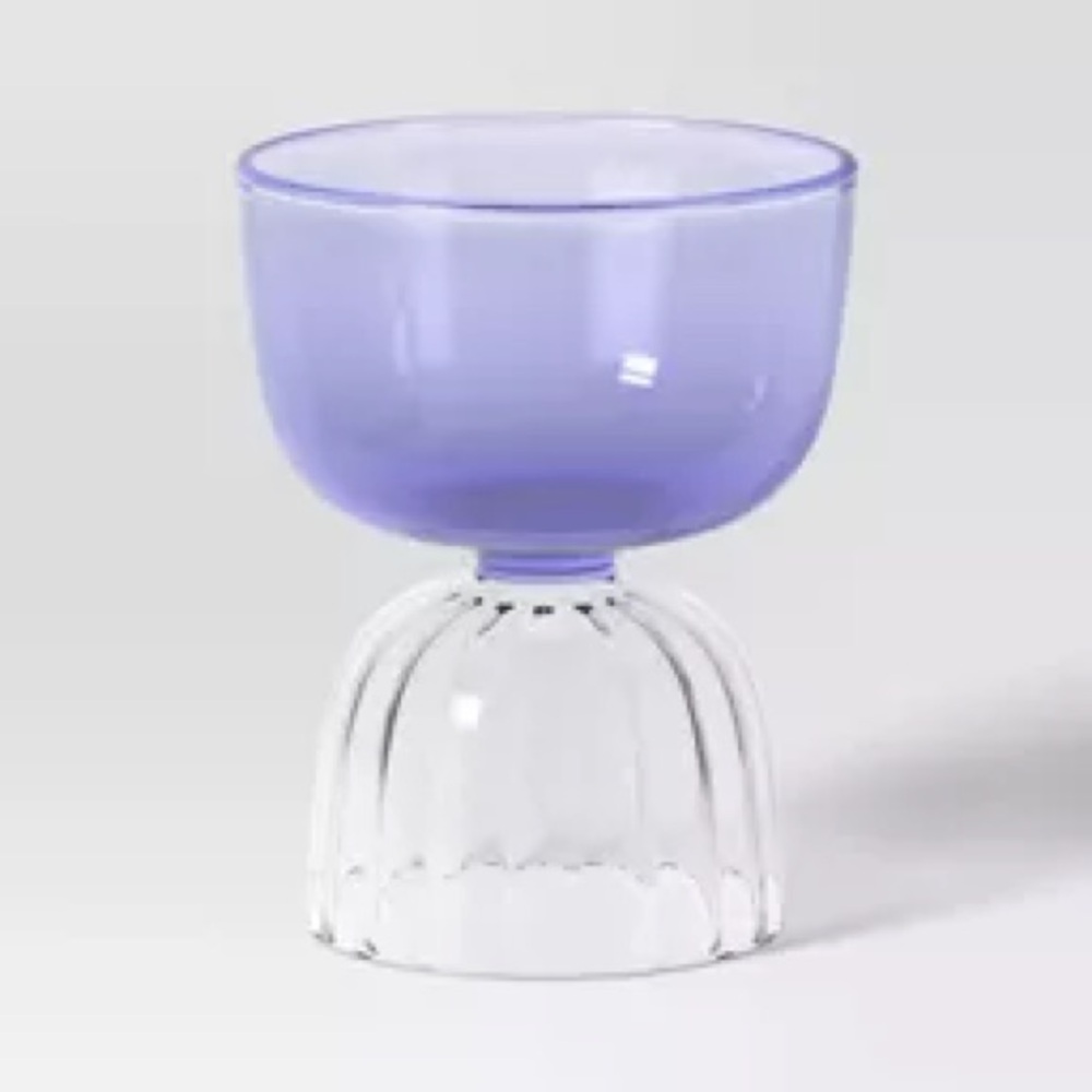 Threshold Lavender Glass Dessert Bowl -set of 6